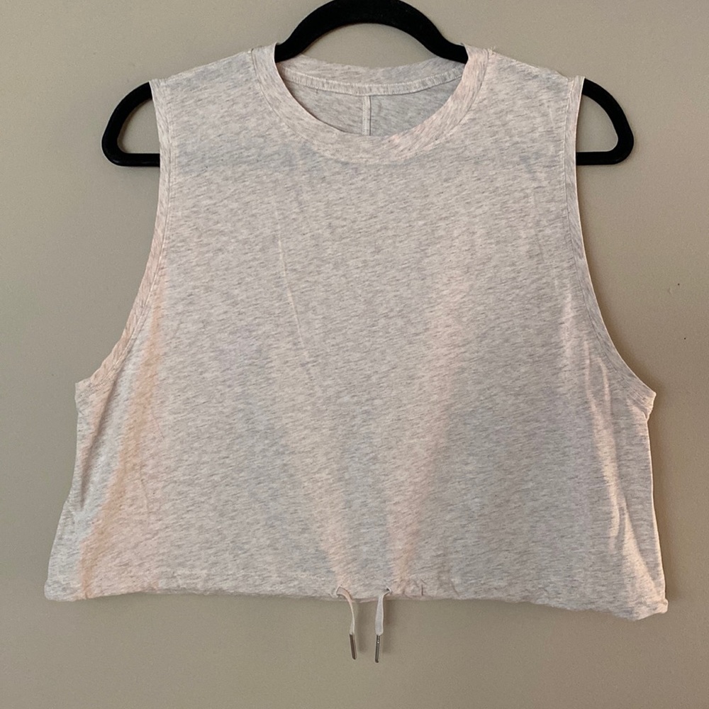 Lululemon Cropped Muscle Tank